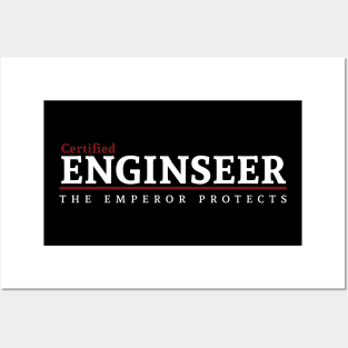 Certified - Enginseer Posters and Art